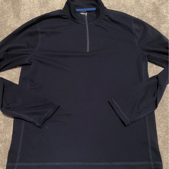 J. Crew Men's Dark Blue Zip-Up Sweater - Picture 1 of 2